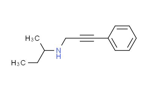 CAS No. 889949-75-1, N-(sec-butyl)-3-phenyl-2-propyn-1-amine