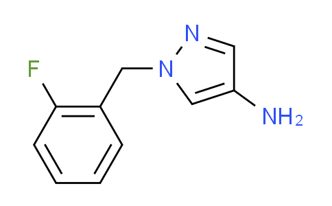 CAS No. 925634-52-2, 1-(2-fluorobenzyl)-1H-pyrazol-4-amine