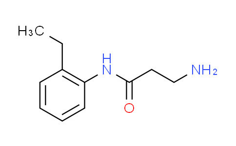 CAS No. 938515-55-0, N~1~-(2-ethylphenyl)-beta-alaninamide