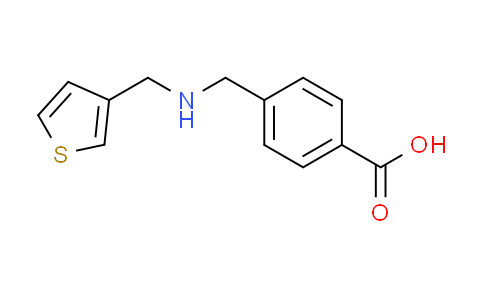 CAS No. 881441-17-4, 4-{[(3-thienylmethyl)amino]methyl}benzoic acid