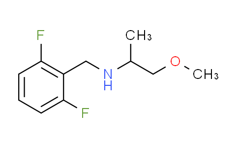 CAS No. 353777-75-0, (2,6-difluorobenzyl)(2-methoxy-1-methylethyl)amine