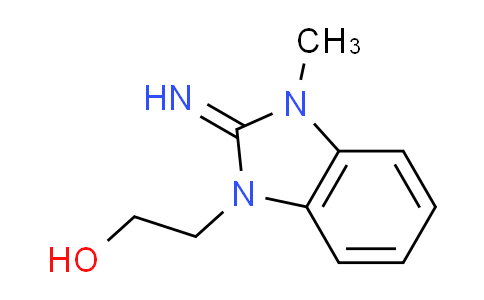 CAS No. 109753-47-1, 2-(2-imino-3-methyl-2,3-dihydro-1H-benzimidazol-1-yl)ethanol