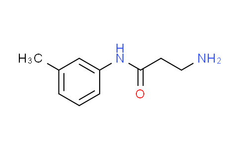 CAS No. 938515-45-8, N~1~-(3-methylphenyl)-beta-alaninamide