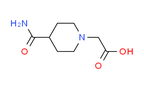 CAS No. 40479-21-8, [4-(aminocarbonyl)piperidin-1-yl]acetic acid