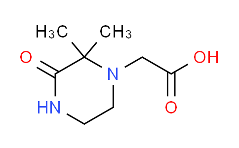 CAS No. 856437-83-7, (2,2-dimethyl-3-oxopiperazin-1-yl)acetic acid