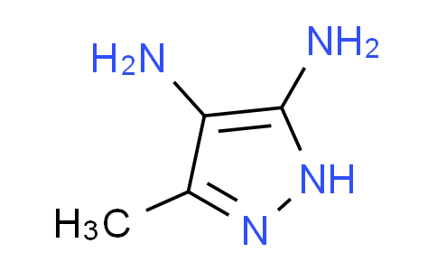 CAS No. 199340-99-3, 3-methyl-1H-pyrazole-4,5-diamine