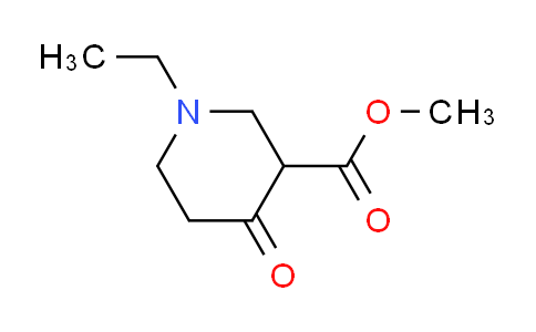 CAS No. 24318-88-5, methyl 1-ethyl-4-oxo-3-piperidinecarboxylate
