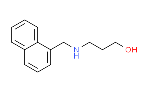 CAS No. 14131-11-4, 3-[(1-naphthylmethyl)amino]propan-1-ol