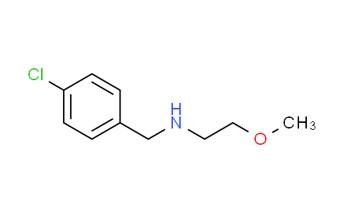 CAS No. 827328-39-2, (4-chlorobenzyl)(2-methoxyethyl)amine