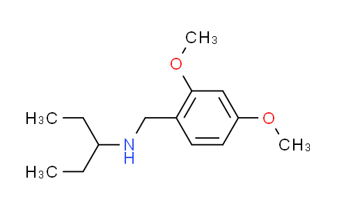 CAS No. 416891-71-9, (2,4-dimethoxybenzyl)(1-ethylpropyl)amine