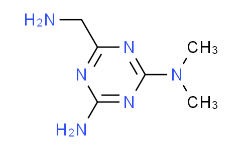 CAS No. 40917-14-4, 6-(aminomethyl)-N,N-dimethyl-1,3,5-triazine-2,4-diamine