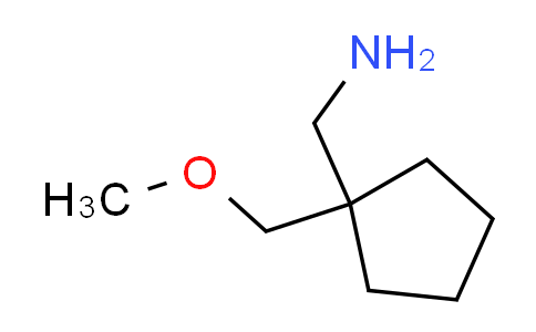 CAS No. 1134331-36-4, 1-[1-(methoxymethyl)cyclopentyl]methanamine