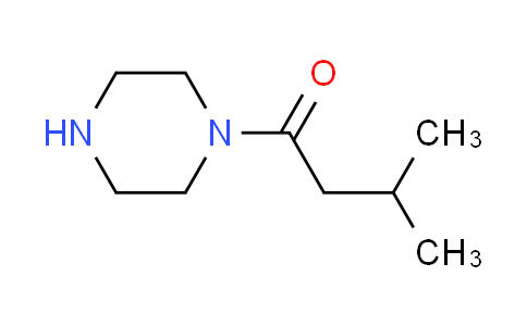 CAS No. 884497-54-5, 1-(3-methylbutanoyl)piperazine