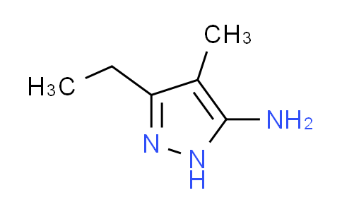CAS No. 91468-85-8, 3-ethyl-4-methyl-1H-pyrazol-5-amine