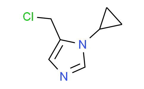 CAS No. 779321-00-5, 5-(chloromethyl)-1-cyclopropyl-1H-imidazole