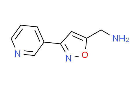 CAS No. 543713-43-5, 1-(3-pyridin-3-ylisoxazol-5-yl)methanamine
