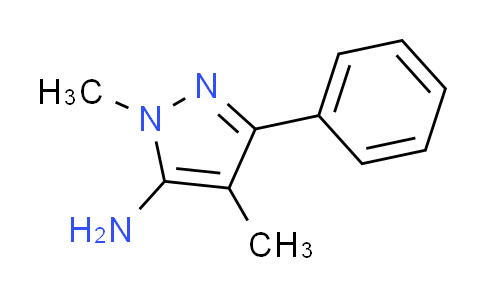 CAS No. 30830-04-7, 1,4-dimethyl-3-phenyl-1H-pyrazol-5-amine