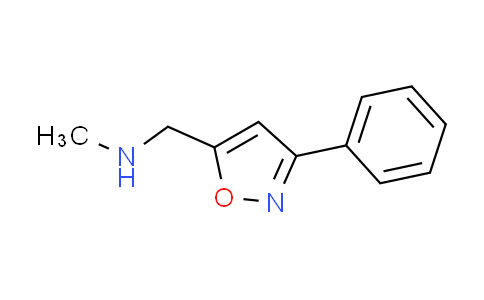 CAS No. 852431-00-6, N-methyl-1-(3-phenyl-5-isoxazolyl)methanamine