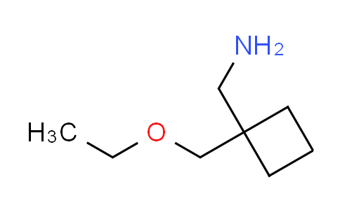 CAS No. 1015846-34-0, 1-[1-(ethoxymethyl)cyclobutyl]methanamine