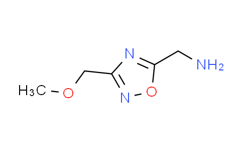 CAS No. 915920-22-8, 1-[3-(methoxymethyl)-1,2,4-oxadiazol-5-yl]methanamine