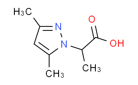 CAS No. 956508-33-1, 2-(3,5-dimethyl-1H-pyrazol-1-yl)propanoic acid