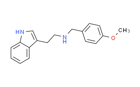 CAS No. 7390-67-2, 2-(1H-indol-3-yl)-N-(4-methoxybenzyl)ethanamine