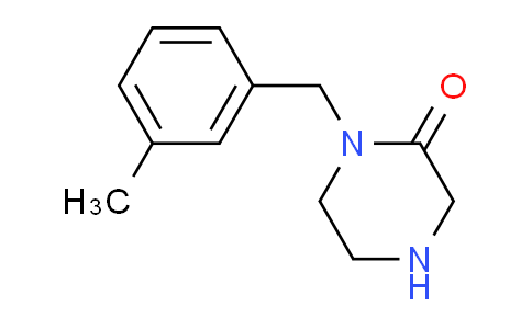 CAS No. 1033200-90-6, 1-(3-methylbenzyl)piperazin-2-one