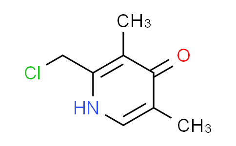CAS No. 1114596-75-6, 2-(chloromethyl)-3,5-dimethyl-4(1H)-pyridinone