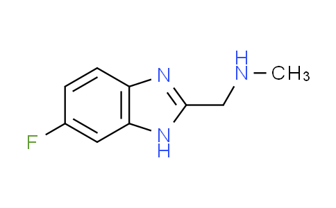 CAS No. 887571-30-4, 1-(6-fluoro-1H-benzimidazol-2-yl)-N-methylmethanamine