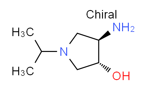 CAS No. 1212301-32-0, trans-4-amino-1-isopropyl-3-pyrrolidinol