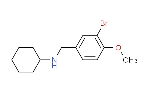 CAS No. 355381-65-6, (3-bromo-4-methoxybenzyl)cyclohexylamine