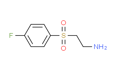 CAS No. 771580-87-1, 2-[(4-fluorophenyl)sulfonyl]ethanamine