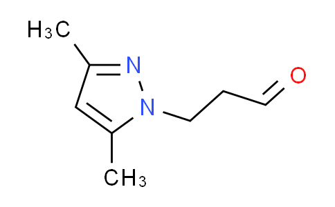 CAS No. 947404-89-9, 3-(3,5-dimethyl-1H-pyrazol-1-yl)propanal