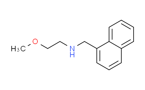 CAS No. 884497-43-2, (2-methoxyethyl)(1-naphthylmethyl)amine