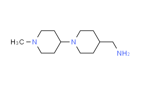 CAS No. 883533-01-5, 1-(1'-methyl-1,4'-bipiperidin-4-yl)methanamine