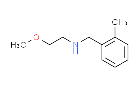 CAS No. 892565-52-5, (2-methoxyethyl)(2-methylbenzyl)amine