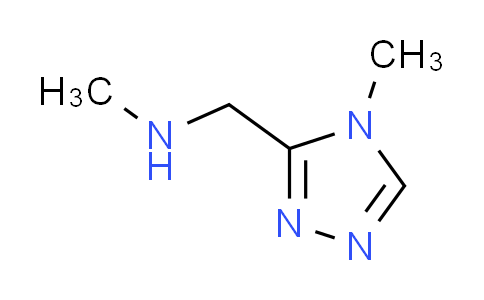 CAS No. 936940-65-7, N-methyl-1-(4-methyl-4H-1,2,4-triazol-3-yl)methanamine