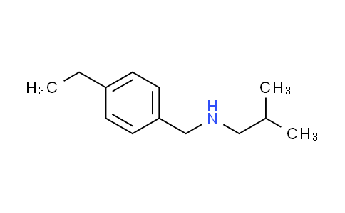 CAS No. 869942-55-2, (4-ethylbenzyl)isobutylamine