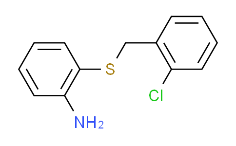 CAS No. 144214-40-4, 2-[(2-chlorobenzyl)thio]aniline