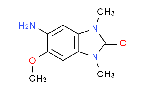 CAS No. 73778-95-7, 5-amino-6-methoxy-1,3-dimethyl-1,3-dihydro-2H-benzimidazol-2-one