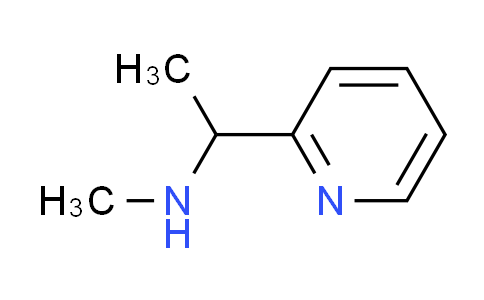 CAS No. 114366-07-3, N-methyl-1-pyridin-2-ylethanamine