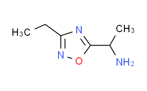 CAS No. 936940-40-8, 1-(3-ethyl-1,2,4-oxadiazol-5-yl)ethanamine