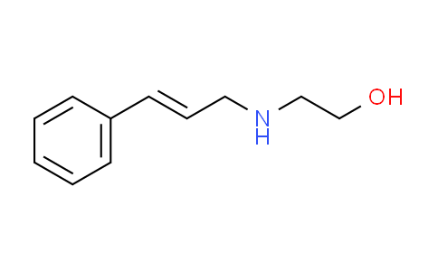 CAS No. 1086229-78-8, 2-[(3-phenyl-2-propen-1-yl)amino]ethanol