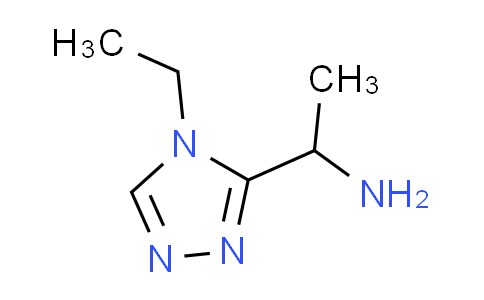 CAS No. 915923-01-2, 1-(4-ethyl-4H-1,2,4-triazol-3-yl)ethanamine