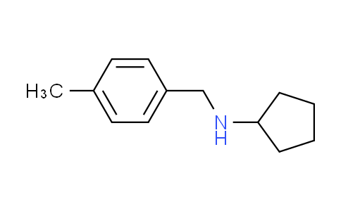 CAS No. 70000-57-6, N-(4-methylbenzyl)cyclopentanamine