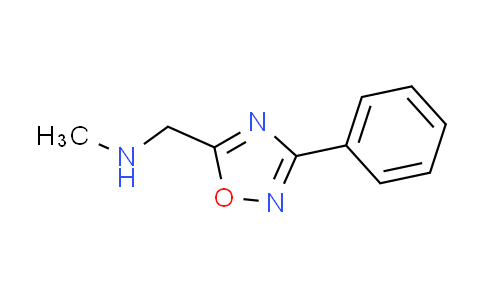 CAS No. 55983-96-5, N-methyl-1-(3-phenyl-1,2,4-oxadiazol-5-yl)methanamine