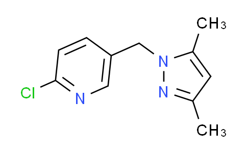 CAS No. 956356-31-3, 2-chloro-5-[(3,5-dimethyl-1H-pyrazol-1-yl)methyl]pyridine