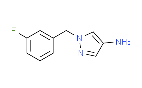 CAS No. 956395-22-5, 1-(3-fluorobenzyl)-1H-pyrazol-4-amine