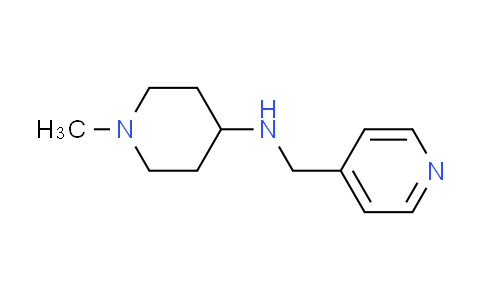 CAS No. 416868-54-7, 1-methyl-N-(4-pyridinylmethyl)-4-piperidinamine