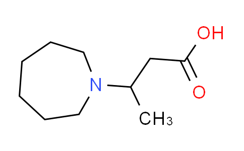 CAS No. 856627-47-9, 3-(1-azepanyl)butanoic acid